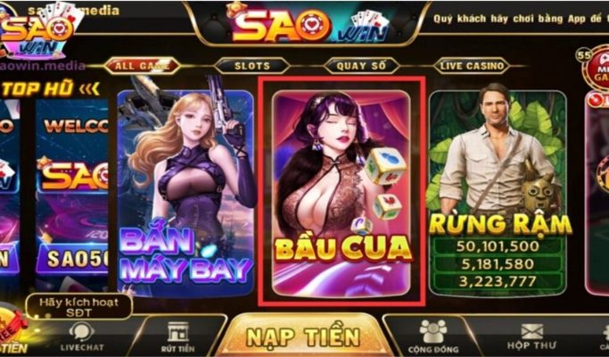 Cách tính tiền thưởng bầu cua trên Saowin