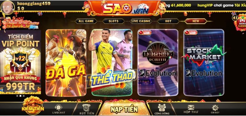 Tìm hiểu về sảnh game đá gà SaoWin
